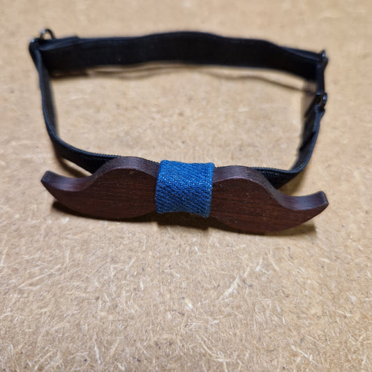 Nœud papillon moustache enfant